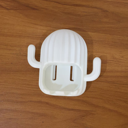 Wall Mounted Cactus-Shape Toothbrush Holder (1 Pc)