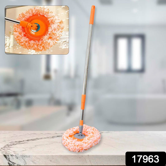 360° Rotatable Ceiling Dust Cleaning Mop  for Ceiling Floor Bathroom Kitchen Tile