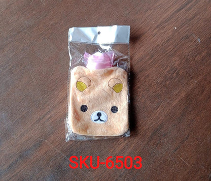 Children panda hot water bag