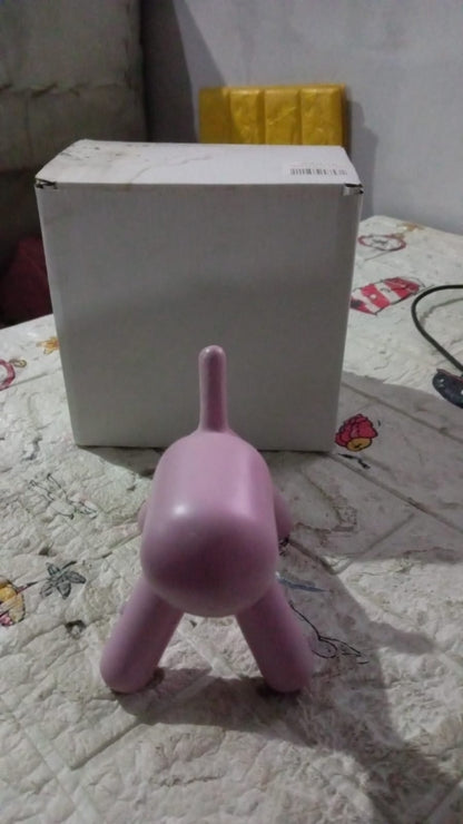 Plastic Cute Animal Puppy Chair Dog Low Footstool for Bedroom Living