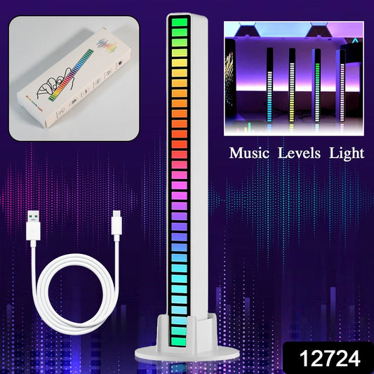 RGB Rhythm Lights 32 Color Voice-Activated LED Ambient Light for Car & Home