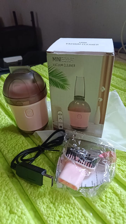 Handheld Vacuum Cleaner, Cordless Desktop Vacuum Cleaner One Button (1 pc)