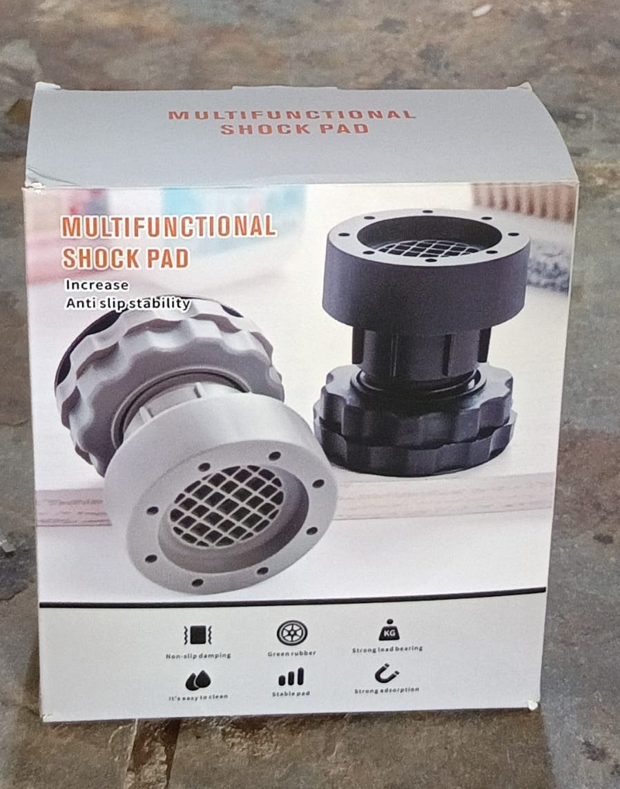 Plastic Washing Machine Vibration Feet (4 Pcs Set)