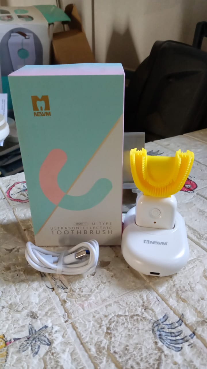 Ultrasonic Electric Toothbrush U Shaped Automatic (1 Pc)