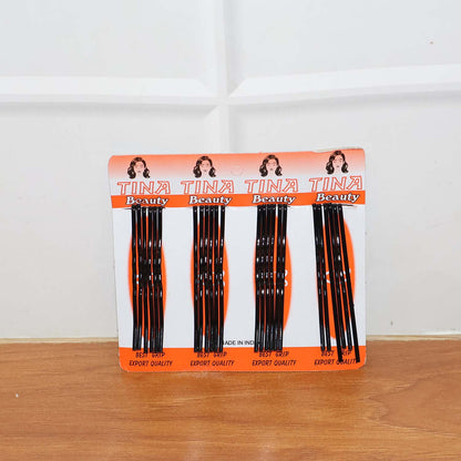 Medium Black Hair Bobby Pins (24 Pc)
