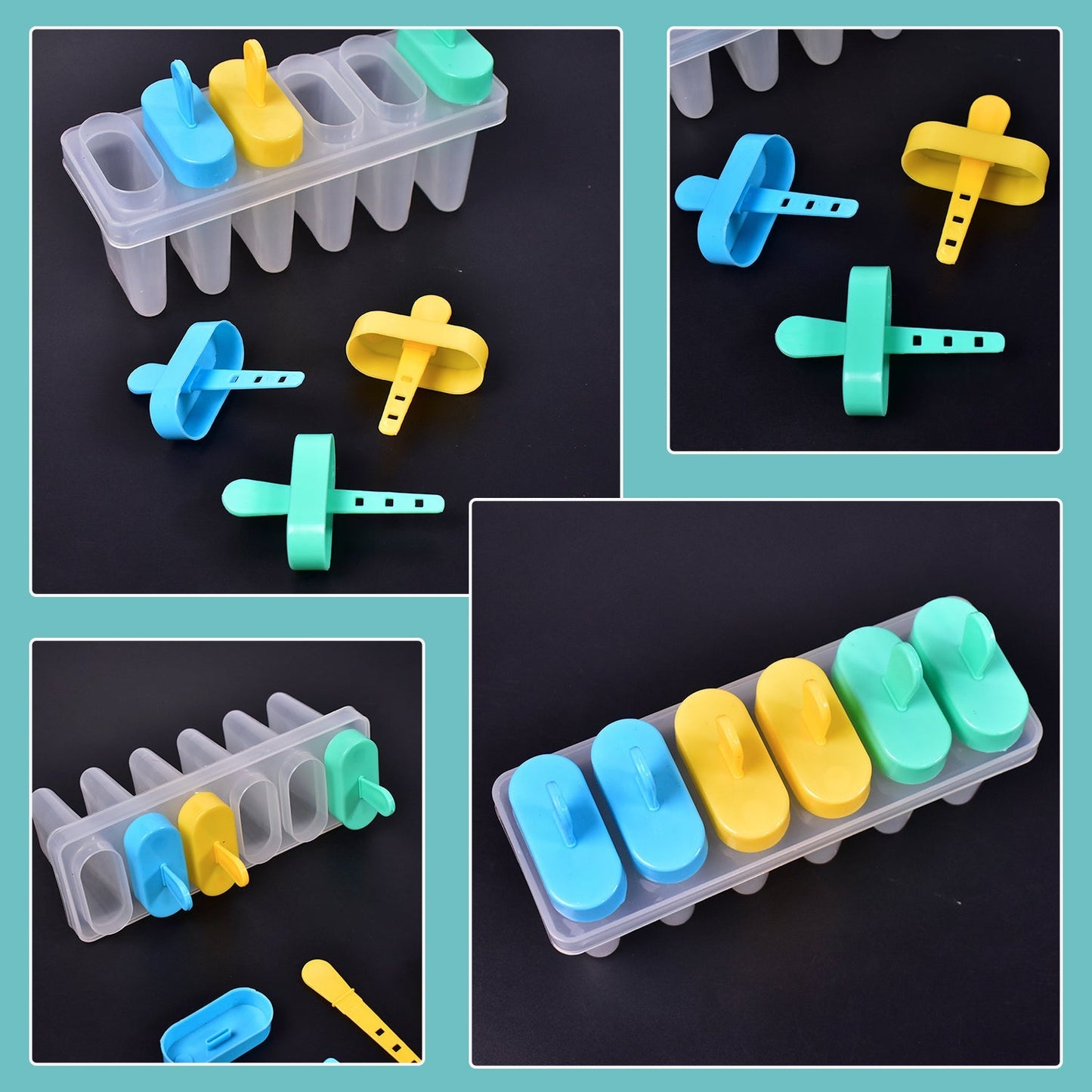 Ice Candy Maker Upgrade sicle Molds Set