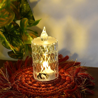 Flameless and Smokeless Decorative Candles LED Tea Light, Diwali (24 Pcs Set)