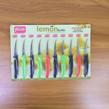 Supermom Stainless Steel Lemon Knife (10 Pc / Set)