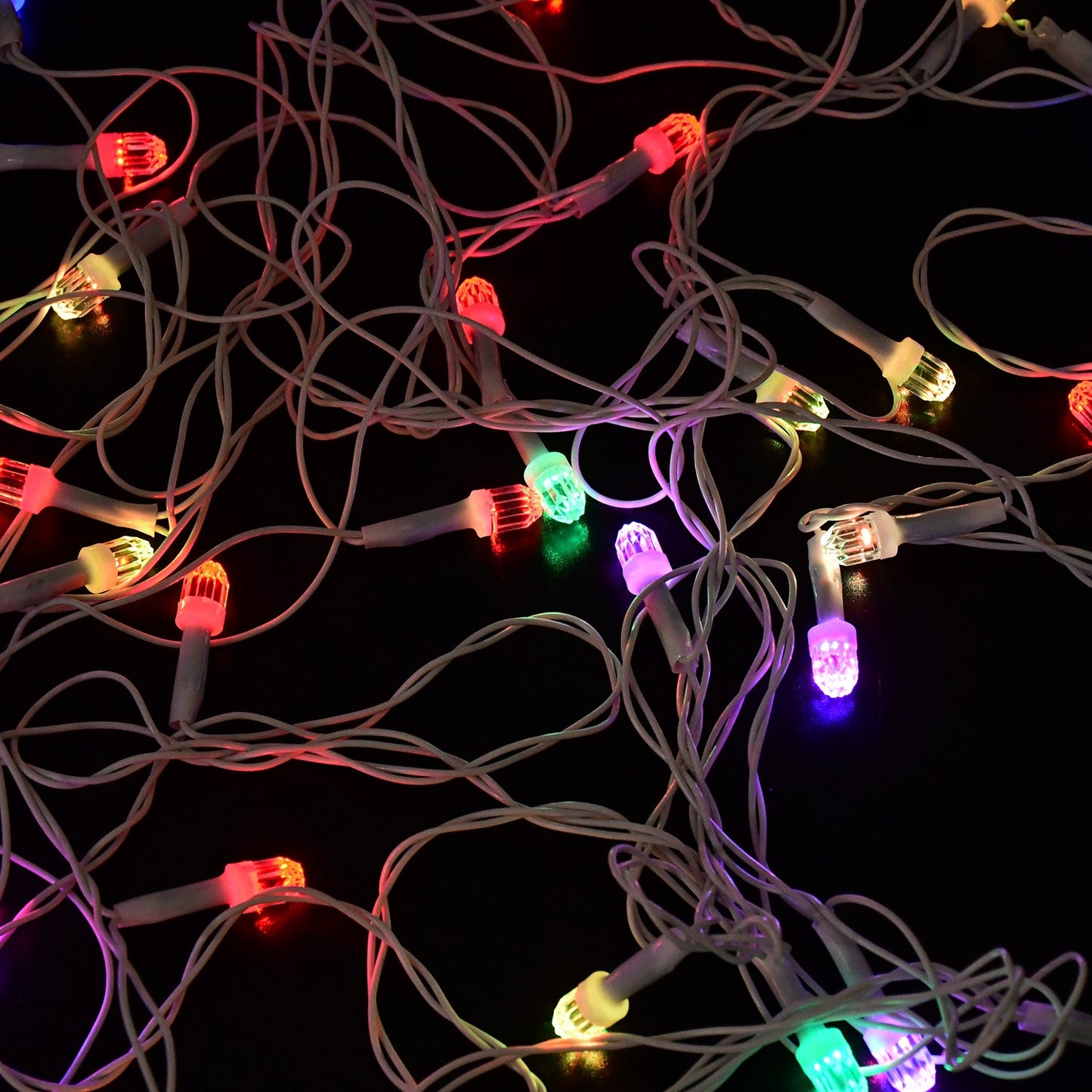 Curtain Style Multi-Color LED String Lights