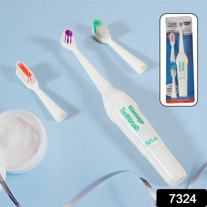 Electric Toothbrush for Adults & Teens – Deep Cleansing(Battery Not Incl)