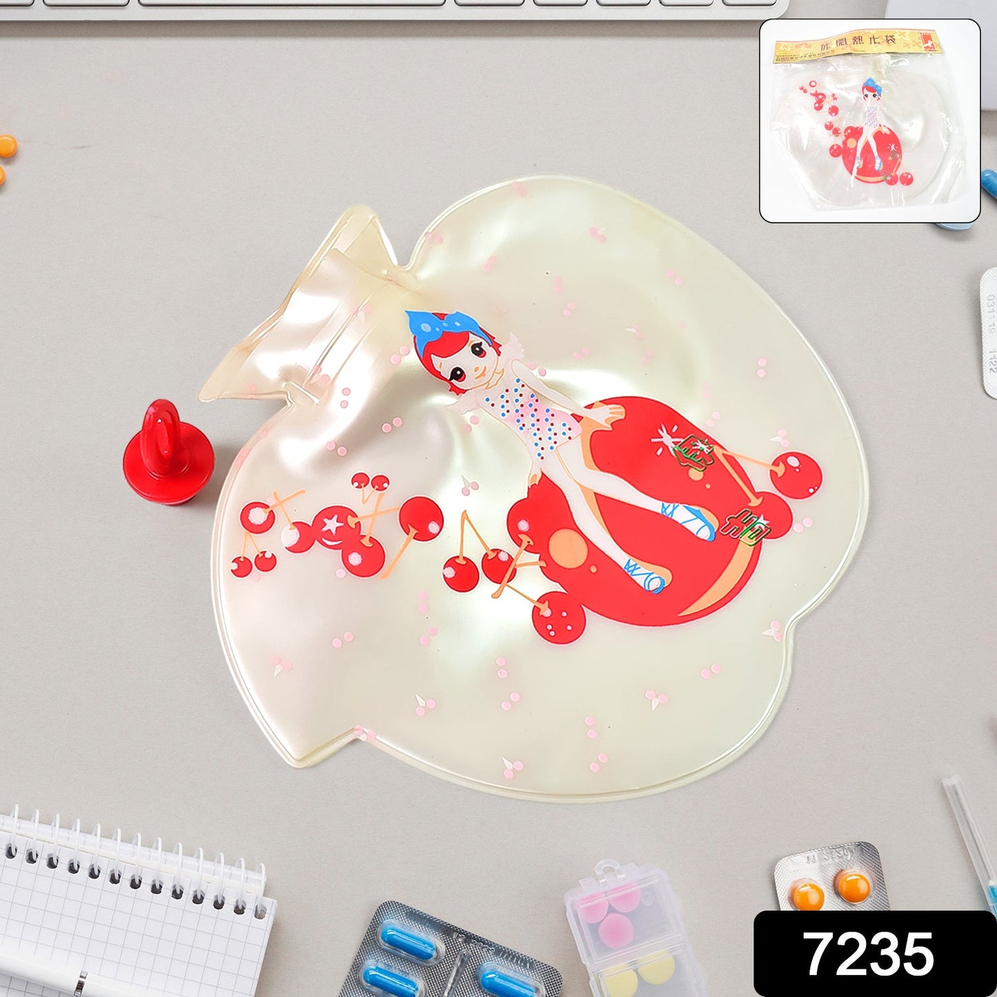 Apple Shape Hot Water Bag