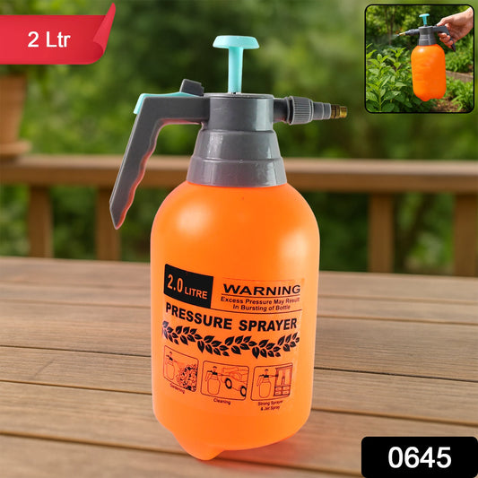Water Sprayer Hand-held Pump Pressure Garden Sprayer - 2 L (Mix Color)