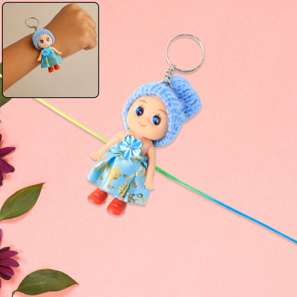 2-in-1 Kids Doll Bracelet cum Keychain – Stylish Soft Toy Bracelet for  Daily Use as Bag or Key Ring